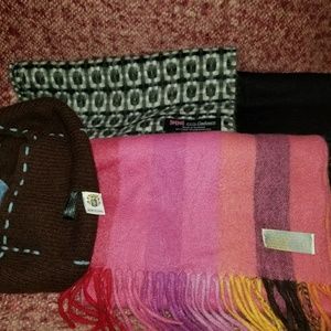 SALE Cashmere Scarves/Hat Bundle